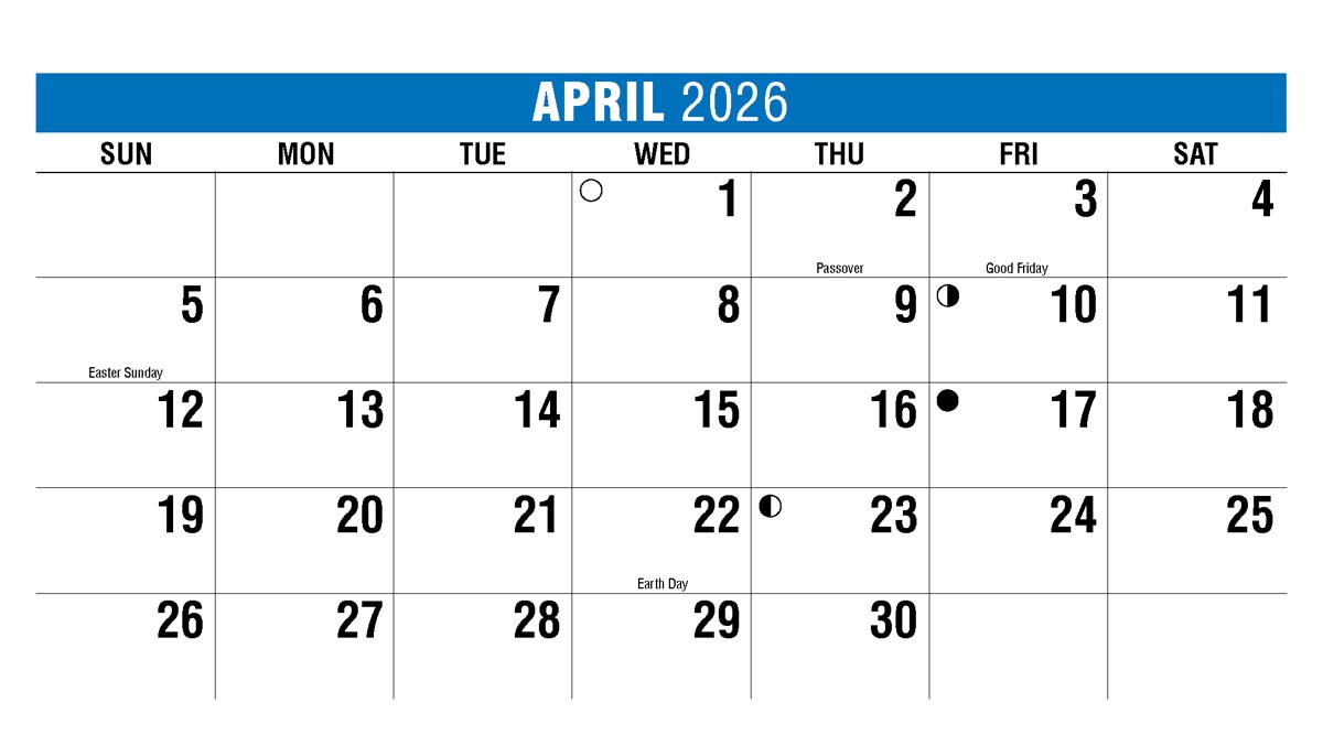 Galleria Scenes of America Promotional Desk Calendar (Eng) - 2026